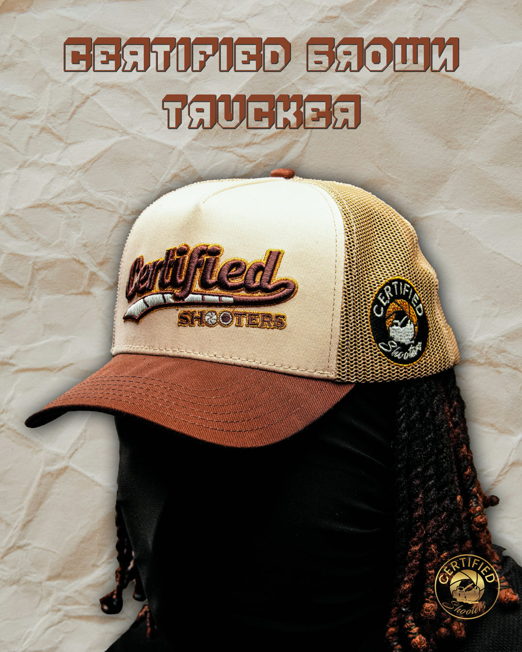 Certified Brown Trucker (SOFT TOP)